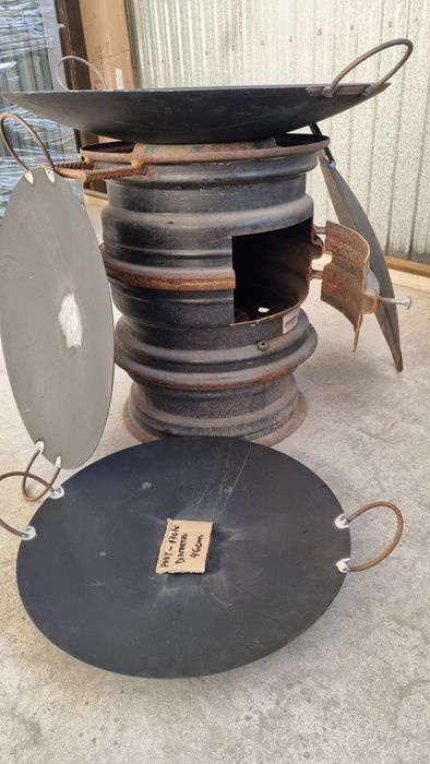 Disc de gătit iarba verde copt