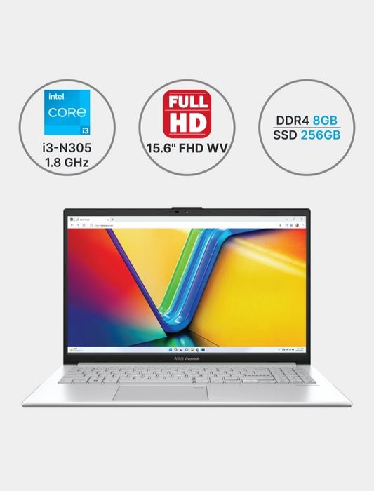 ASUS N305 8 yadro Yangi karopkada 8/256 SSD