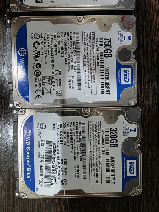 WD Blue HDD или Флеш накопители. Торг