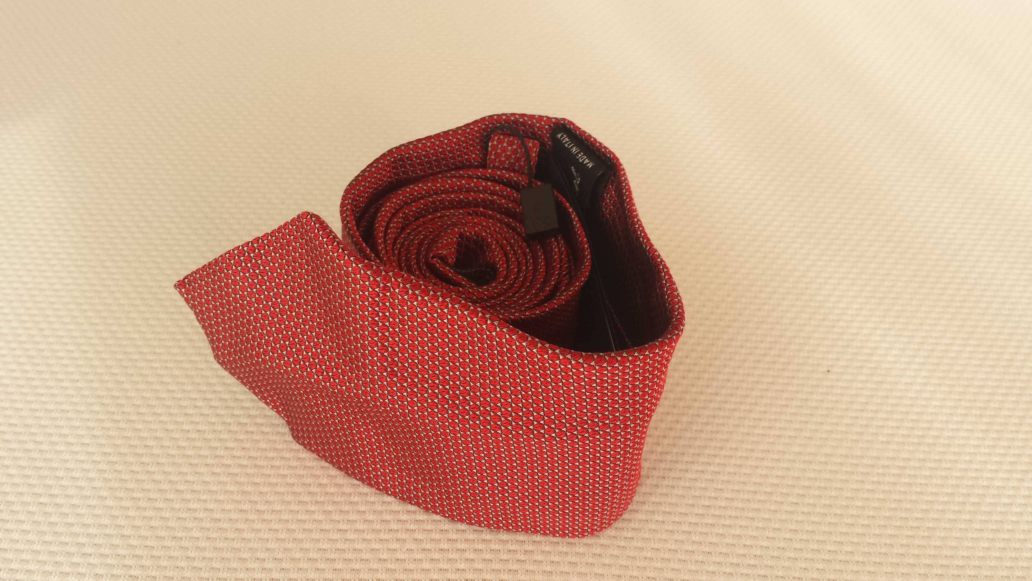 Нова мъжка вратовръзка GIORGIO ARMANI, Италия, коприна (hand made)