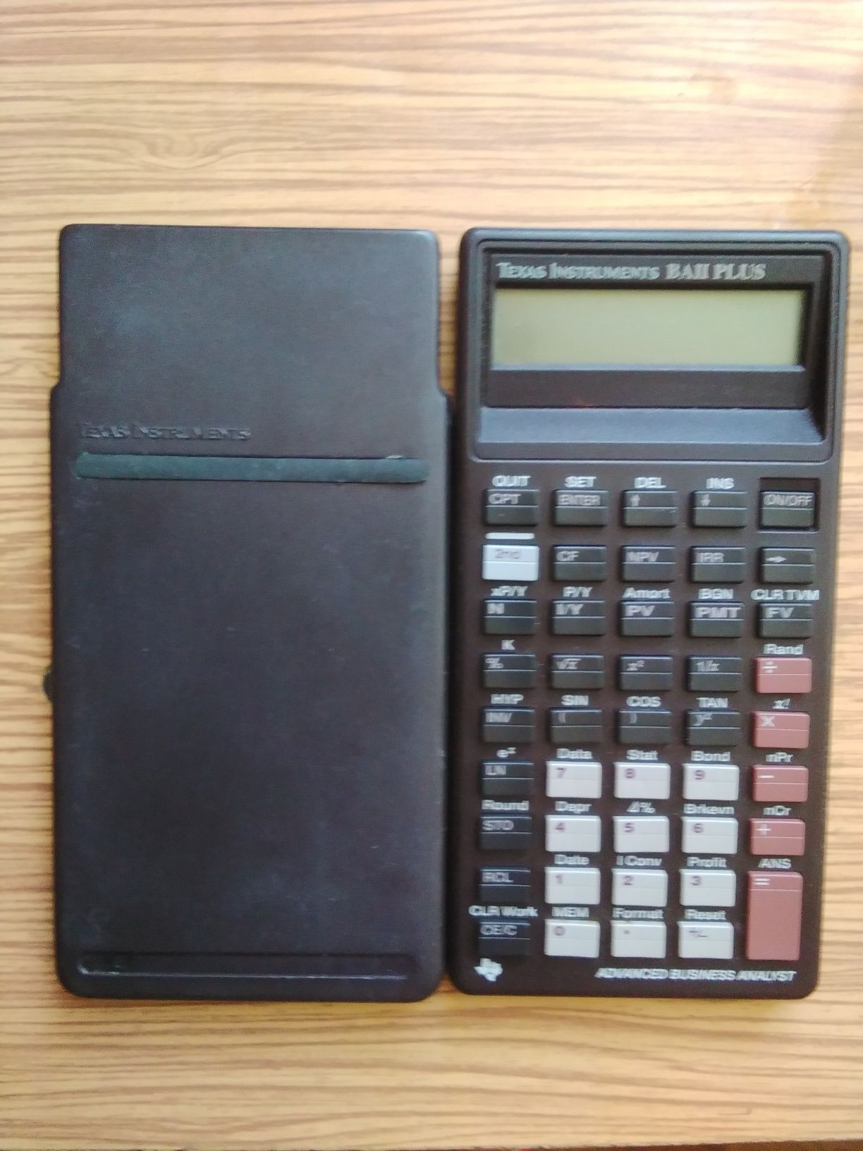 Фининсовый калькулятор Texas Instruments BA II Plus