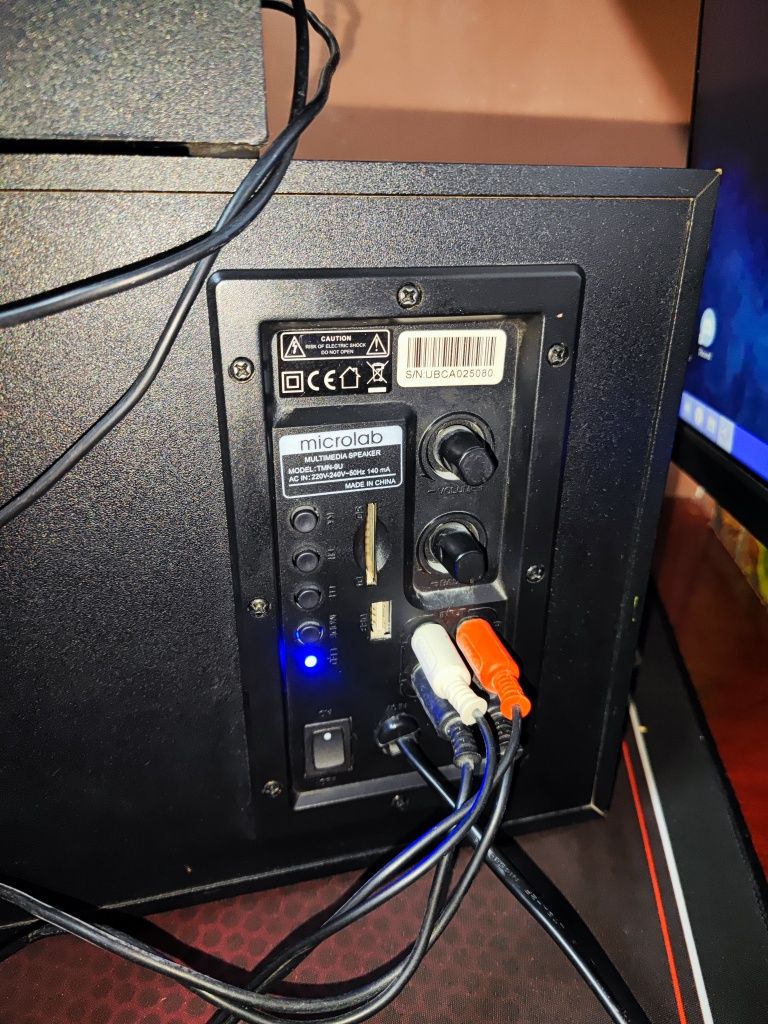 Колонки + буфер 2.1 Microlab TMN-9U