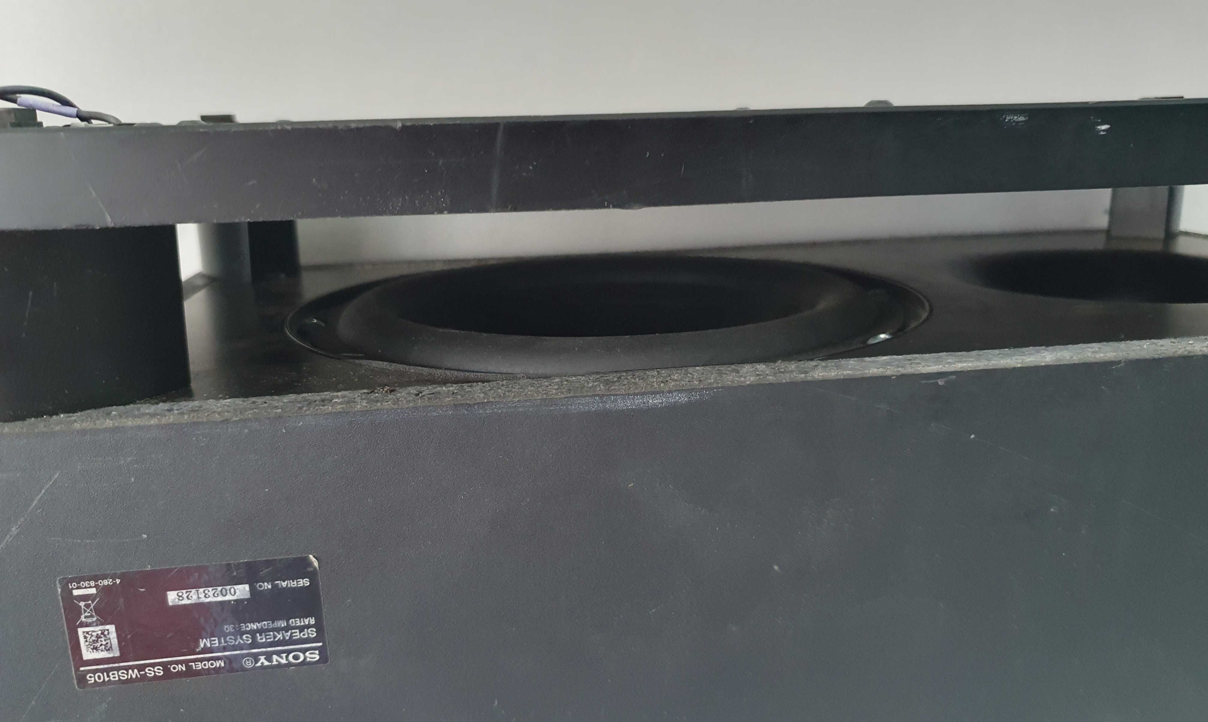 SONY SS WSB 105 muzica subwoofer din BDV filme muzica