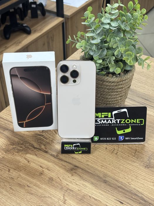 Iphone 16 Pro - Capacitate 256 gb - Sanatate baterie 91% - Garantie