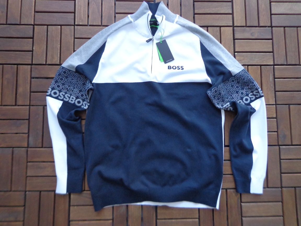 Мъжки суичър BOSS Water - Repellent Zolko Sweatshirt