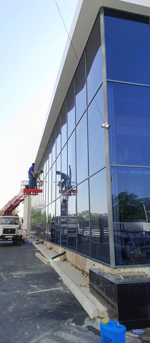 Fasad moyka oyna yuvish xizmati Respublika buyicha