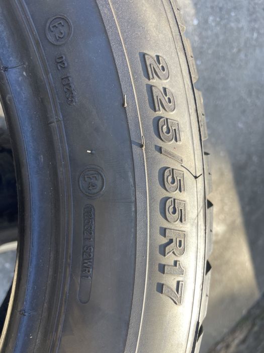 225/55 R17 2бр зимни гуми