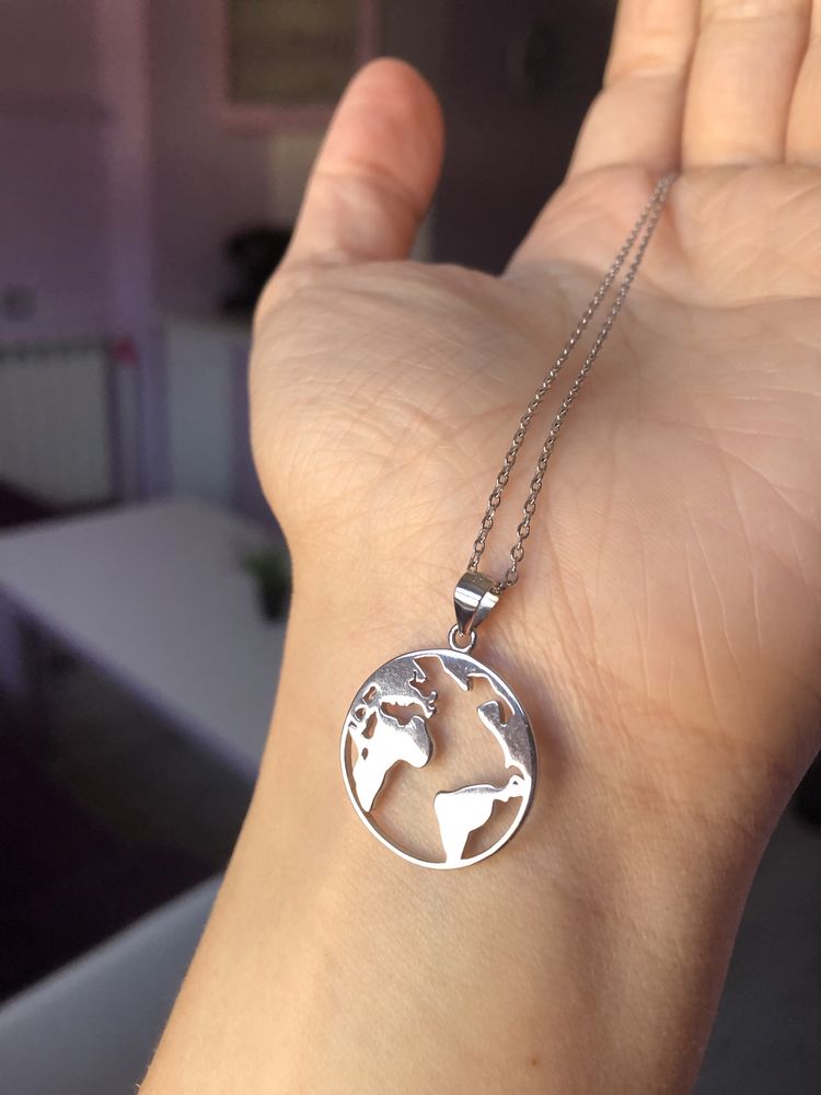 Сребърно колие Silent jewelry