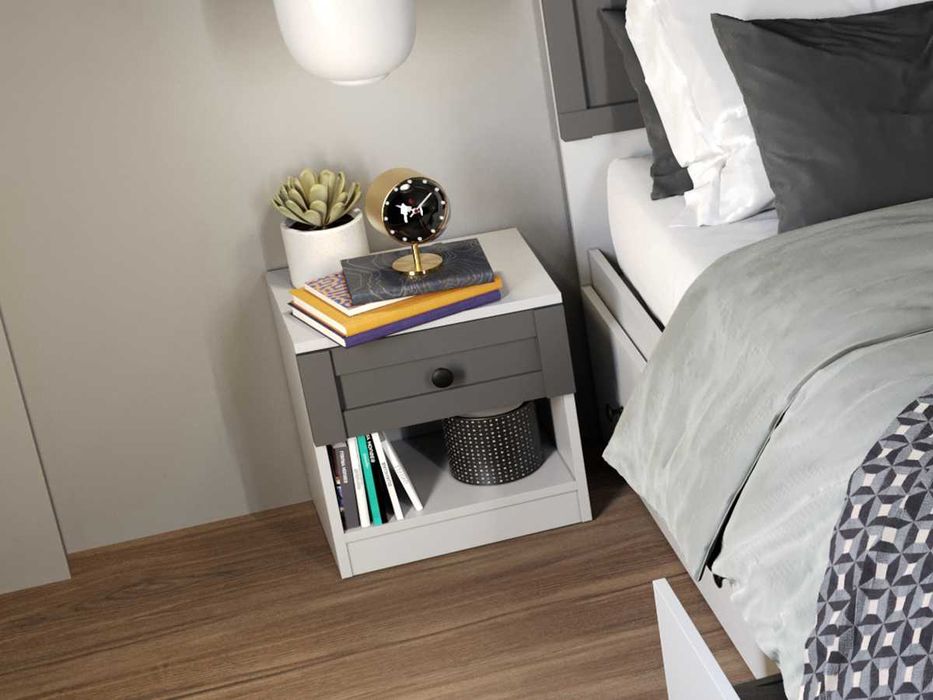 Set Mobila Dormitor Grafit C12 - Transport Gratuit in 4-10 zile