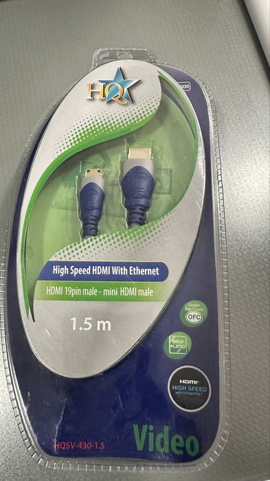 HQ HQSV-440-1.5 - cablu micro HDMI - HDMI mare, 1.5m