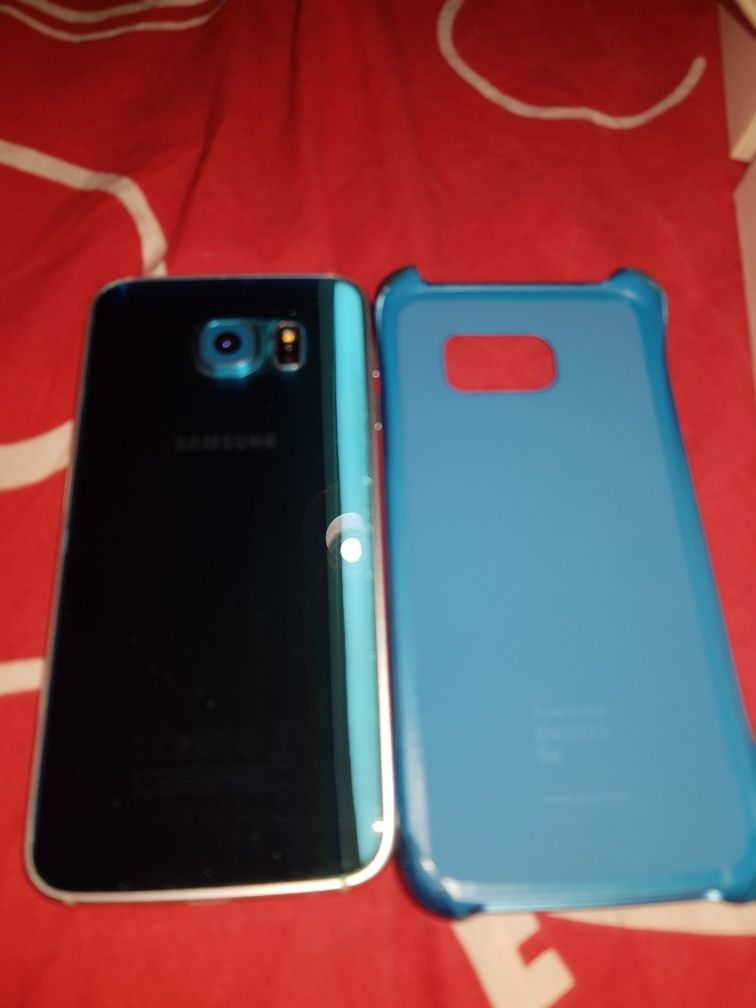 Samsung s6 blue topaz fullbox