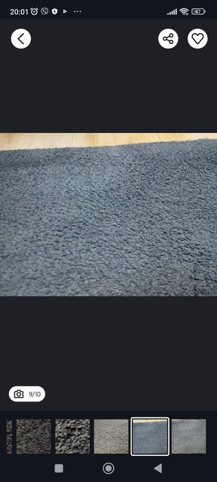 Продавам килим с косъм