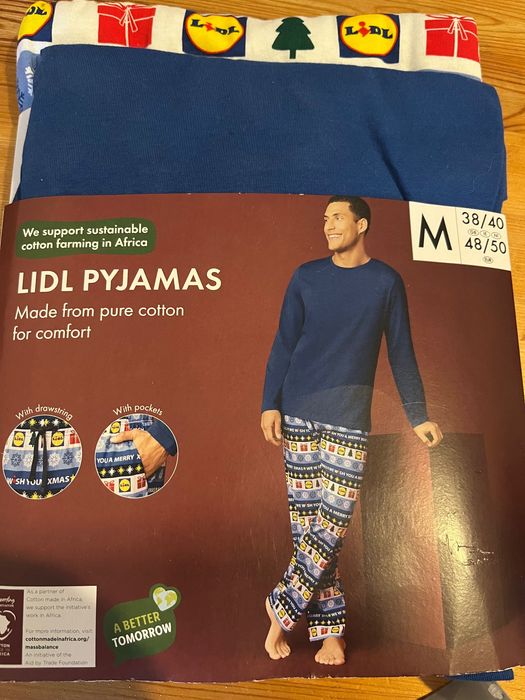 LIDL коледна мъжка пижама
