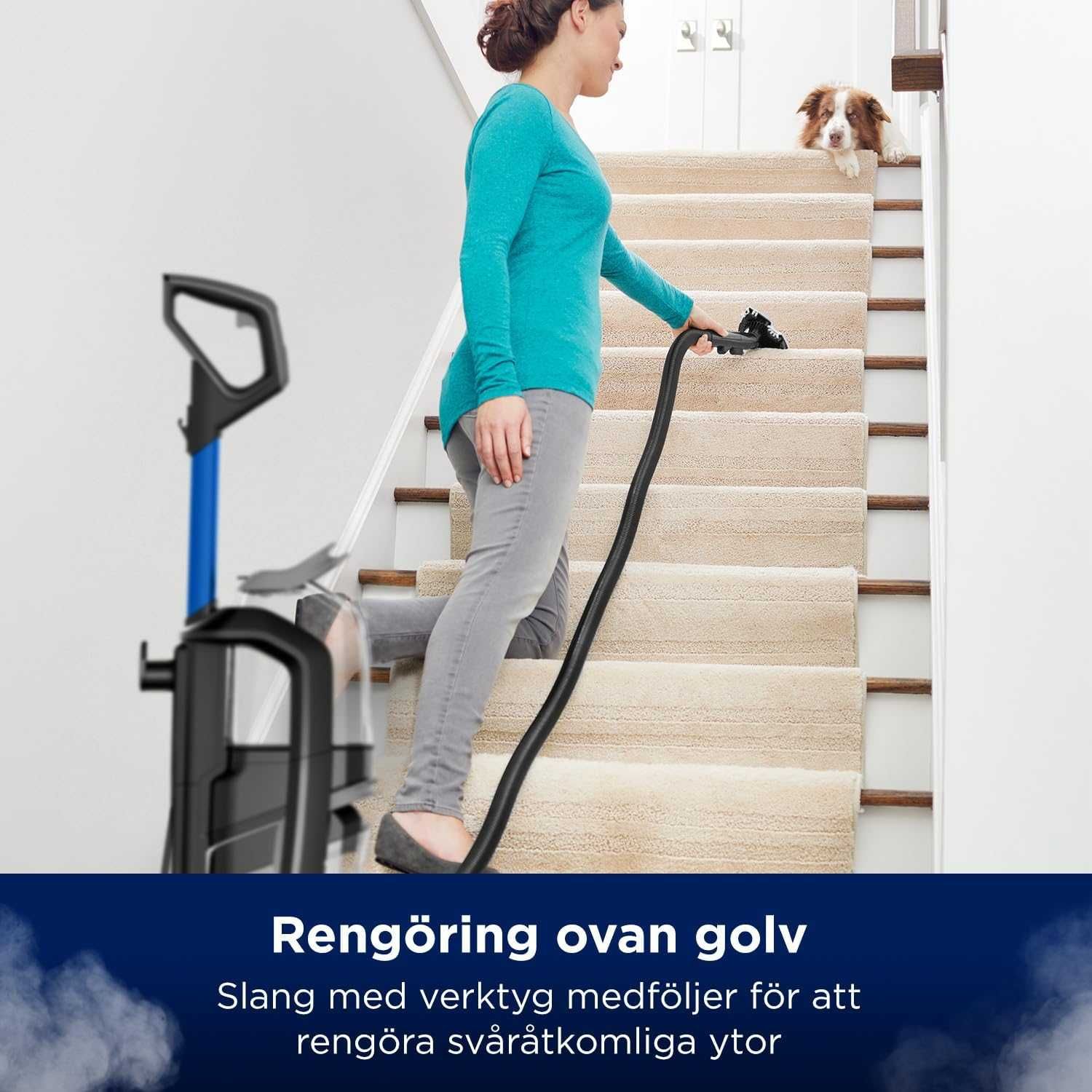 Перяща прахосмукачка с пара Bissell Revolution HydroSteam 3670N 1300W