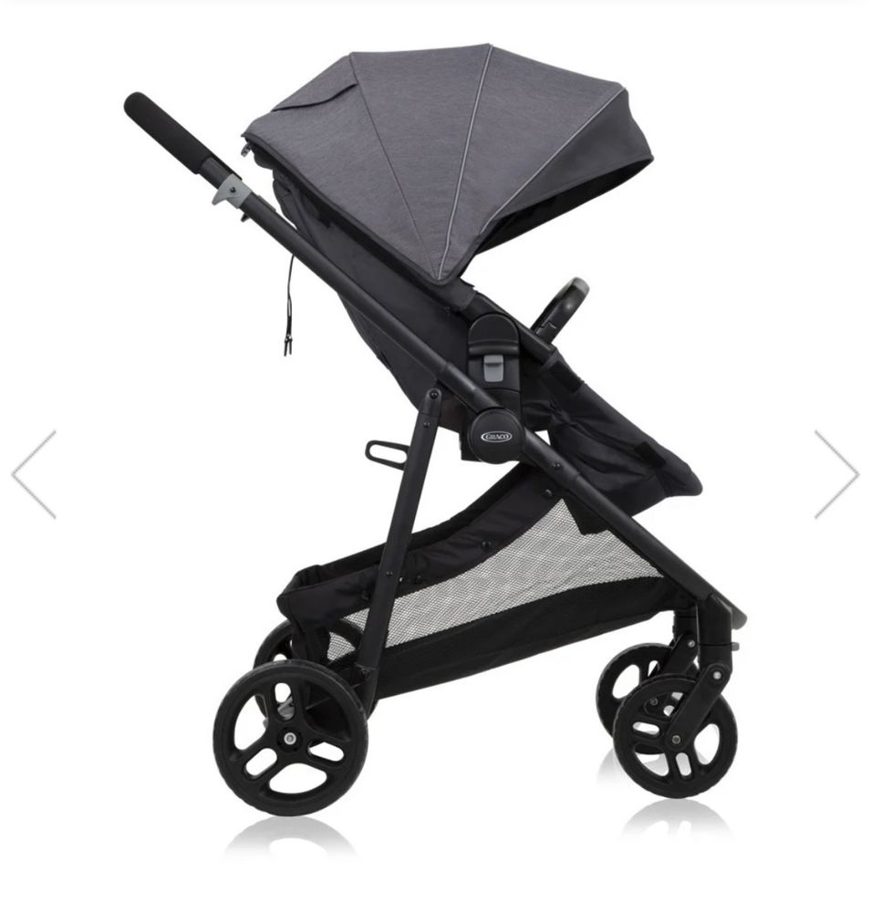 Carucior Graco Transform Slate 2 in 1