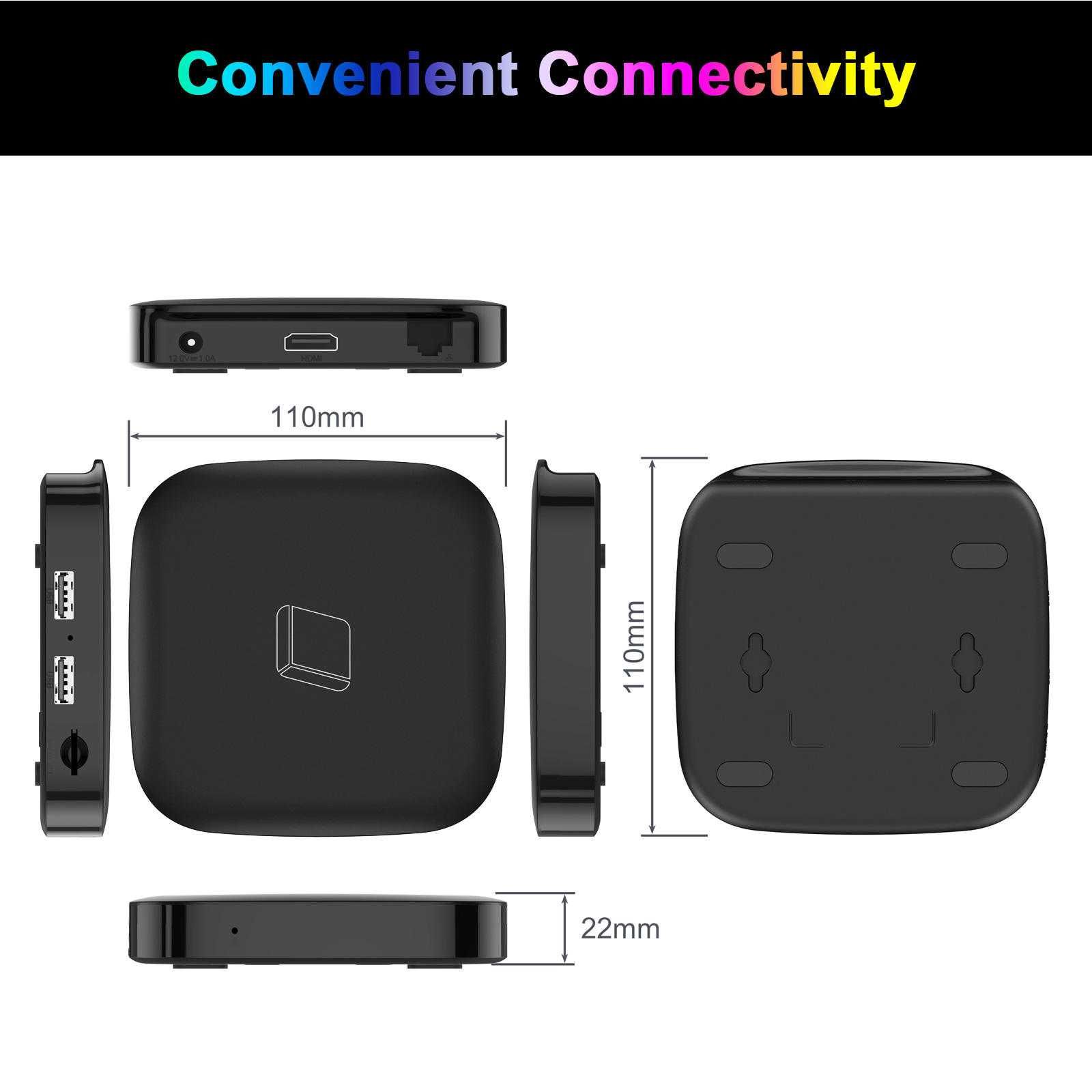 Тв бокс HAKO MINI Y2 S905Y4 2gb 8gb гъгъл сертифициран