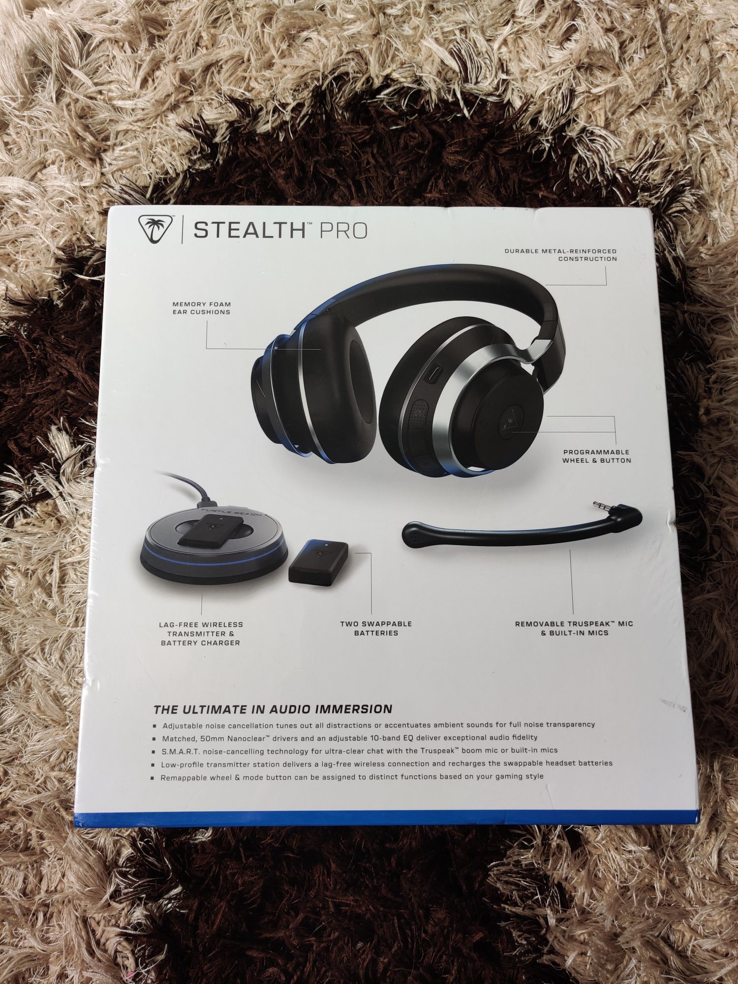 Turtle Beach Stealth Pro топовые беспроводные наушники