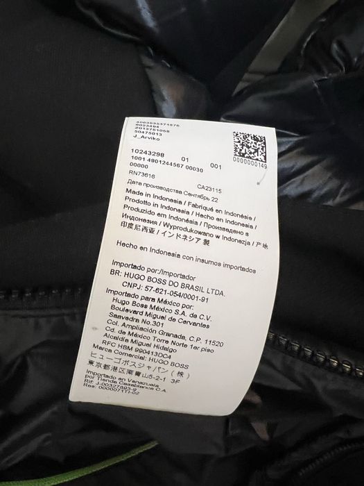 2 geci iarna Boss si Hugo Boss