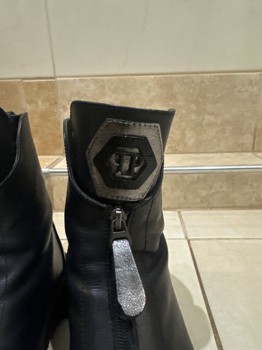 Дамски боти от естествена кожа