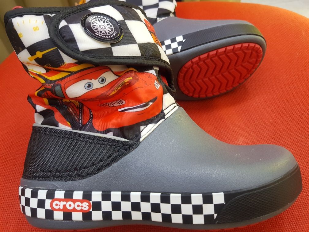 Ботуши/Боти/Апрески Crocs Cars Светкавицата Маккуийн Lightning McQueen