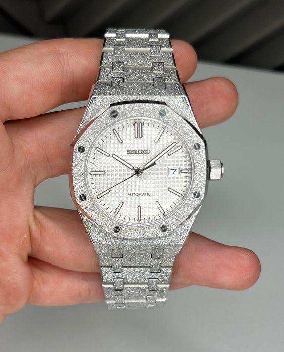 Seiko Mod OAK Iced Out