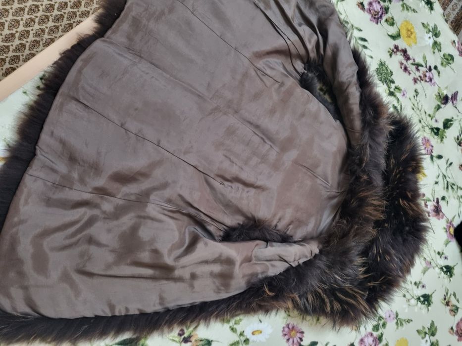 Vesta din blana naturala de vulpe