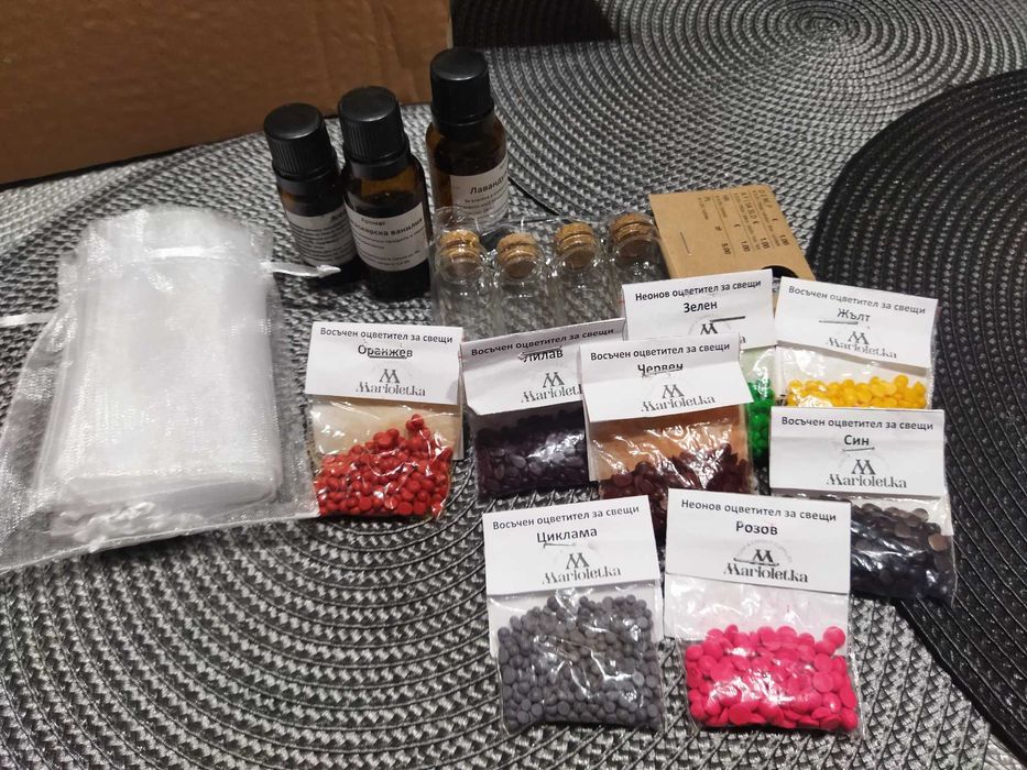 Комплект за восъчни свещи