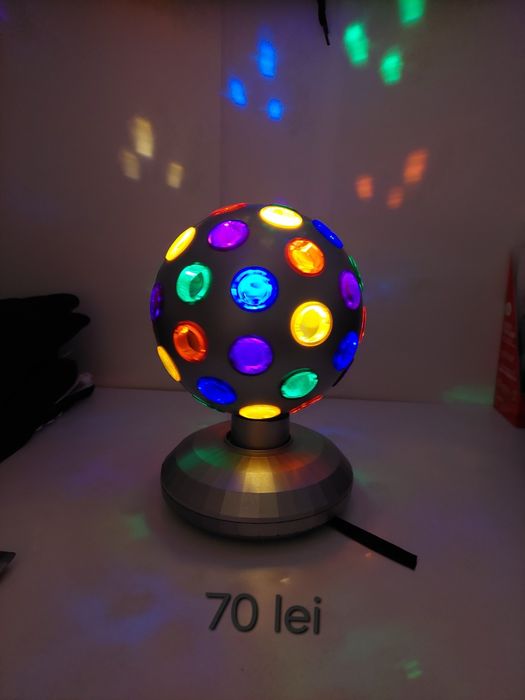 Glob luminos multicolor