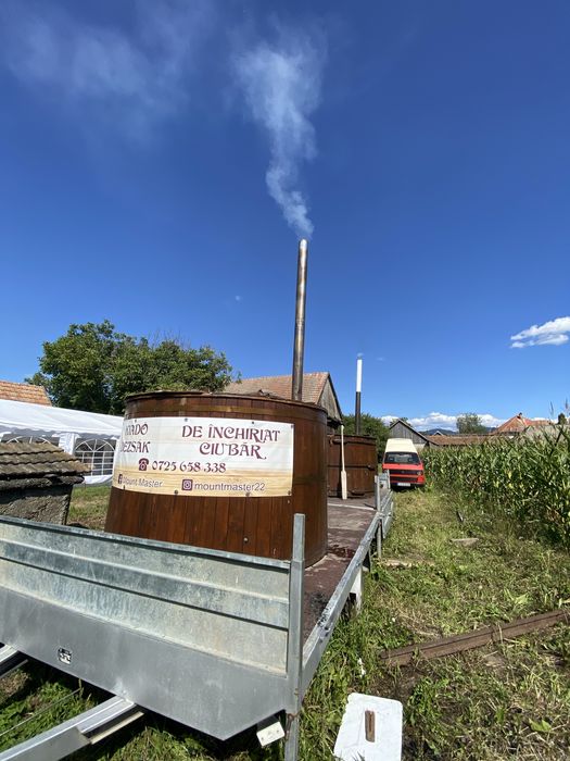 Ciubar cu jacuzzi pe roti de inchiriat /Ciubar mobil