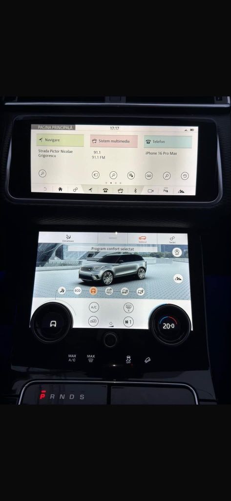 Vand range rover Velar + sau - variante