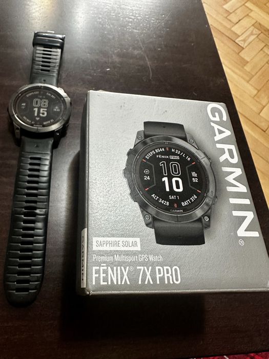 Garmin Fenix 7x pro Sapphire Solar