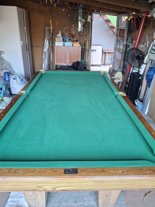 Vand masa de biliard ardezie marmura Brunswick