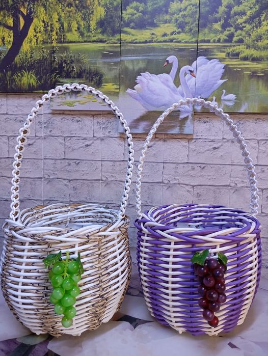 Корзинки из ротанга