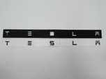 Emblema Compatibila Tesla spate negru