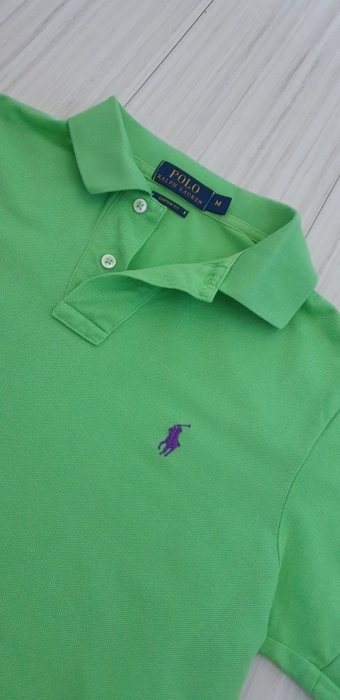 POLO Ralph Lauren Custom Fit Pique Cotton / M ОРИГИНАЛ! Мъжка Тениска!