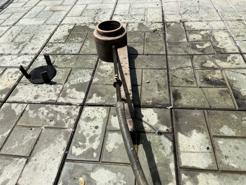 Горелка на отработки