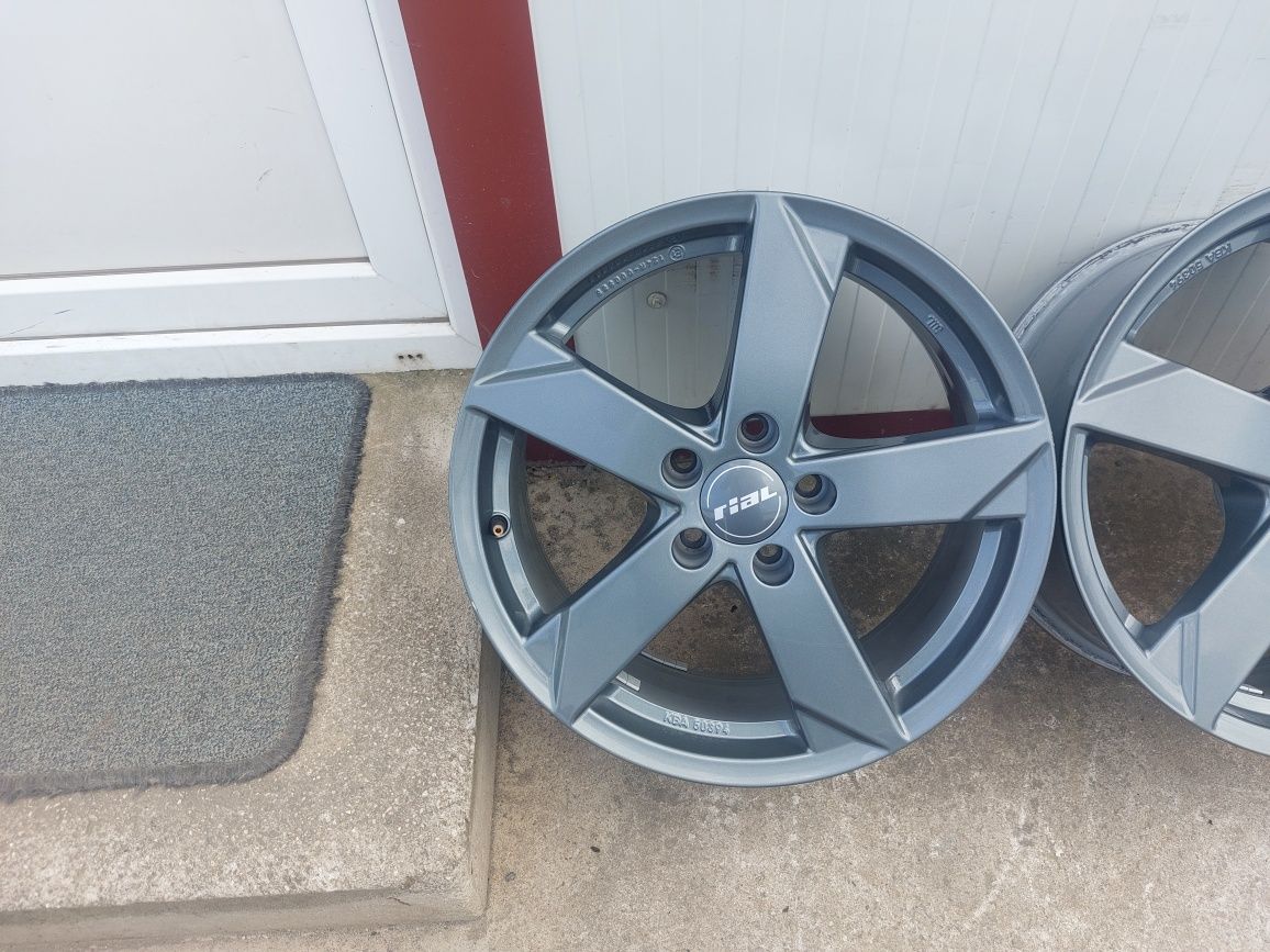 Jante aluminiu r17 / Vw Audi Skoda Seat Mercedes / 5x112 / ET 38