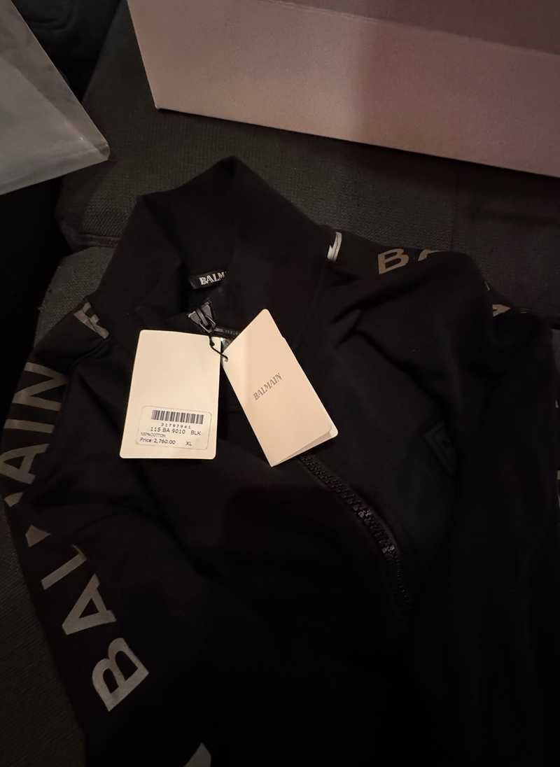 Geaca de vara Balmain produs original cumparat personal din Dubai Mall