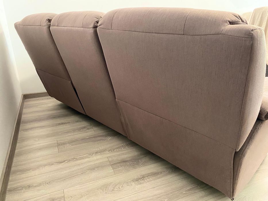 Canapea recliner 3 locuri