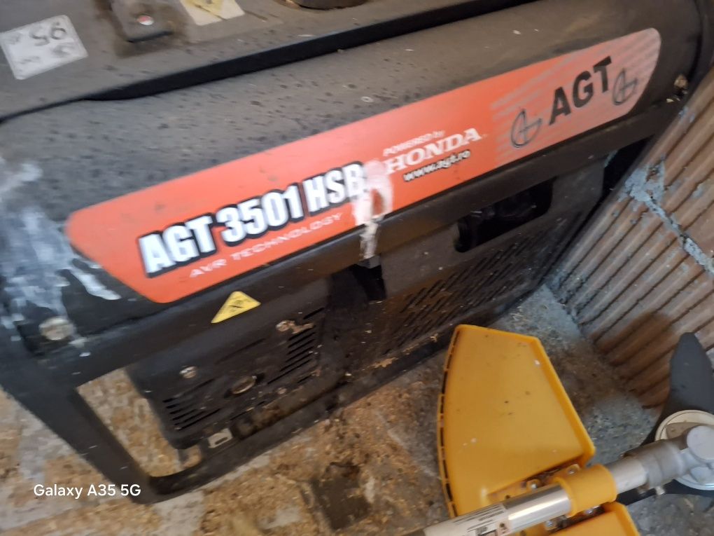 Vand generator 3KWh AGT 3501 HSB nefolosit