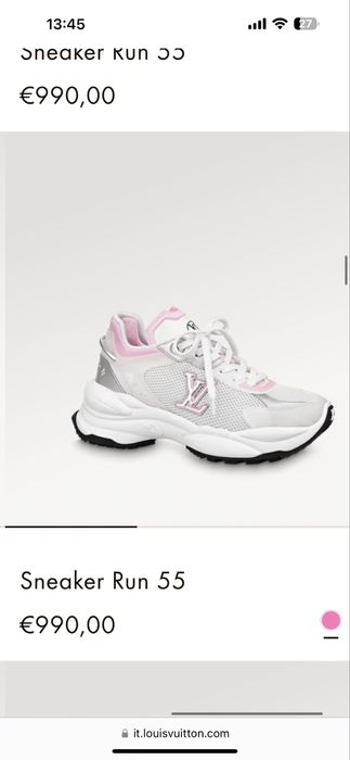 Маратонки LV sneaker run 55