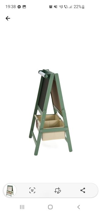 tabla de scris cu 2 fețe pentru copii