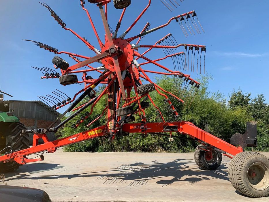 Kuhn GA9531 grebla Grebla adunat fan Kuhn GA9531