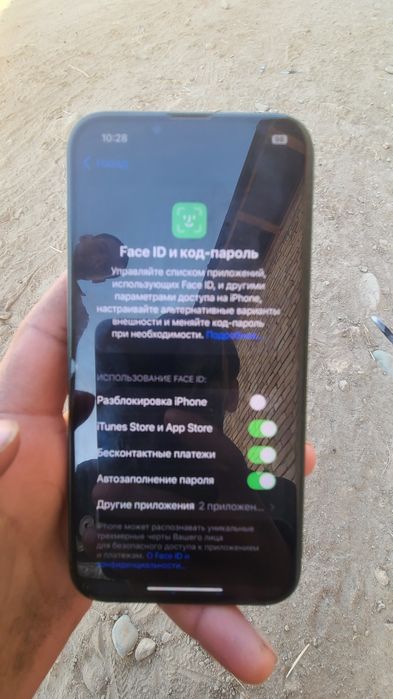 Iphone 13 ideal rag yashil face id tru tone bor hamma joyi radnoy