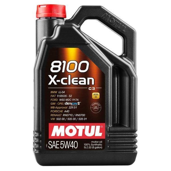 Масло за автомобили MOTUL 8100 X-CLEAN 5W-40 5L