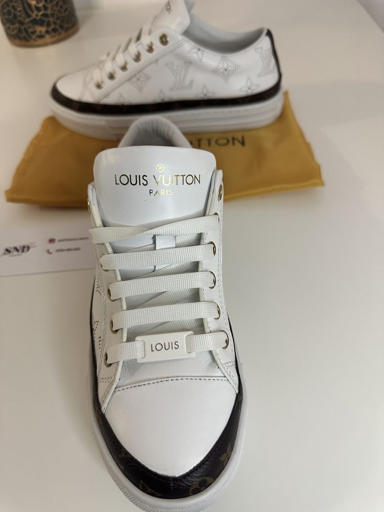 Adidasi sneakers Louis Vuitton piele naturala marimea 36