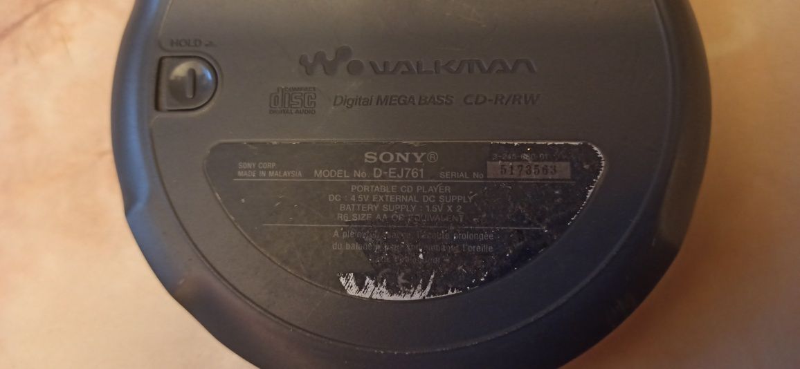 Walkman CD playere