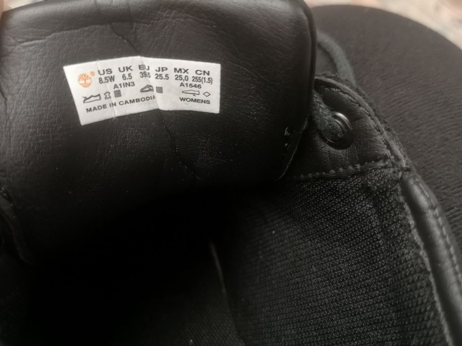 Timberland, обувки естествена кожа, номер 39