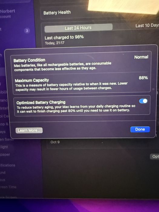 Apple MacBook Pro 16” (2021, M1, 16GB RAM, 512GB SSD)