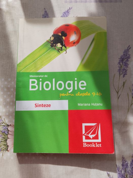 Vând memorator biologie vegetala și animală